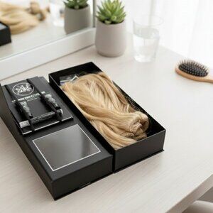 155. Zala Champagne Blonde Hair Extensions 20" Human Remy Hair 120/220g